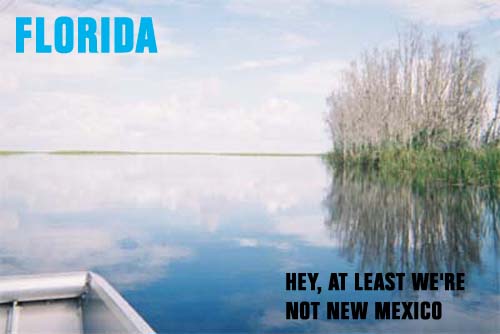 This was actually one of my vacation pics from last year. It's the Florida Everglades, west of Ft. Lauderdale