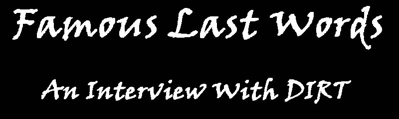 FamousJames.com - Home Of The King Of 80s Metal